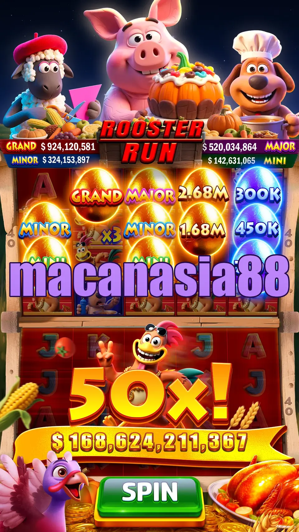 macanasia88 Tangkapan Layar Resmi APK
